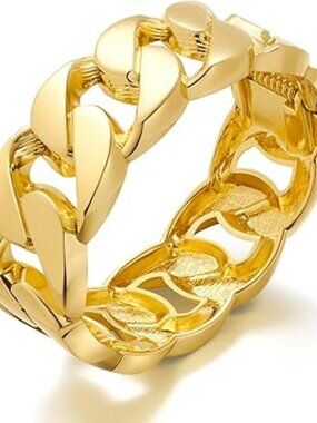 NEW Chunky Gold Bangle Bracelets Thick Wide Hinged Cuff Bracelet Twisted